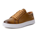 Men's Smart Casual Leather Sneakers - Stylish Hybrid Oxford Comfort Shoes