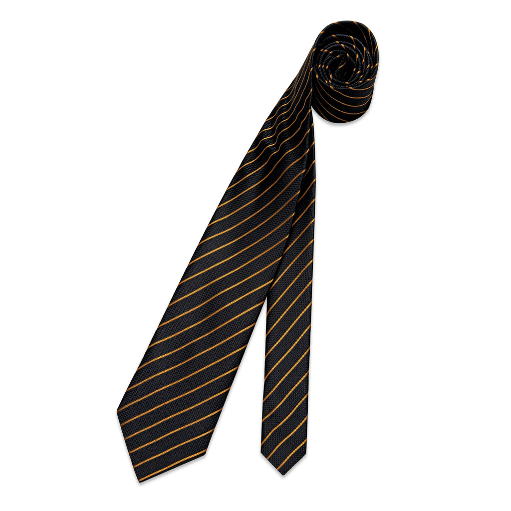 Men's Silk Tie Set - Paisley Necktie with Pocket Square & Cufflinks