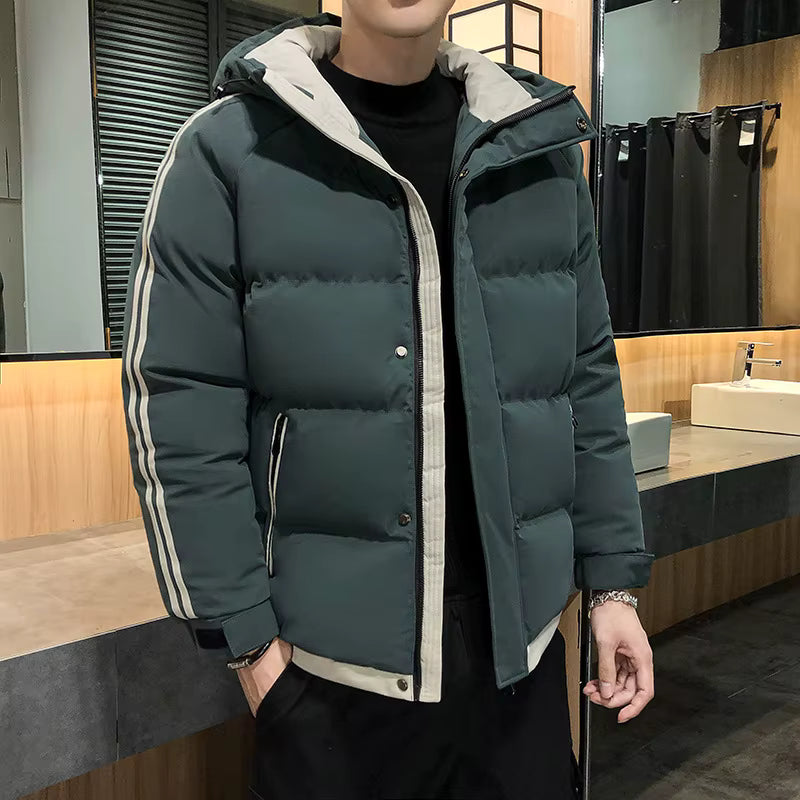 Men's Padded Jacket - Slim Fit Casual Outerwear