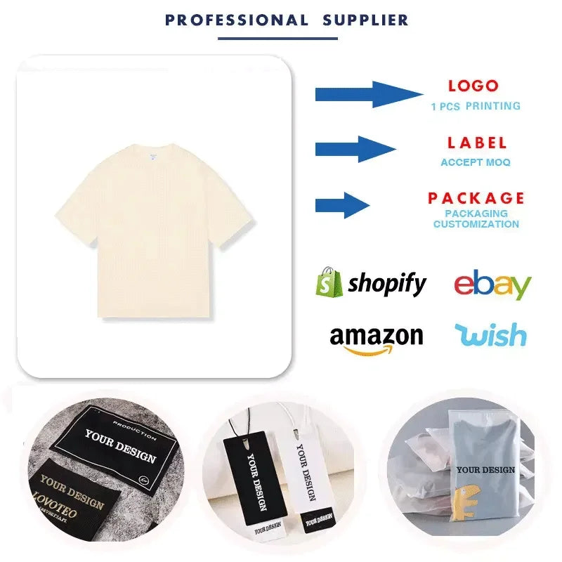 TTT-9999-T-Custom Heavyweight Short Sleeve Men's T-shirts High Quality Blank Plain Oversized Drop Shoulder T Shirt For Men