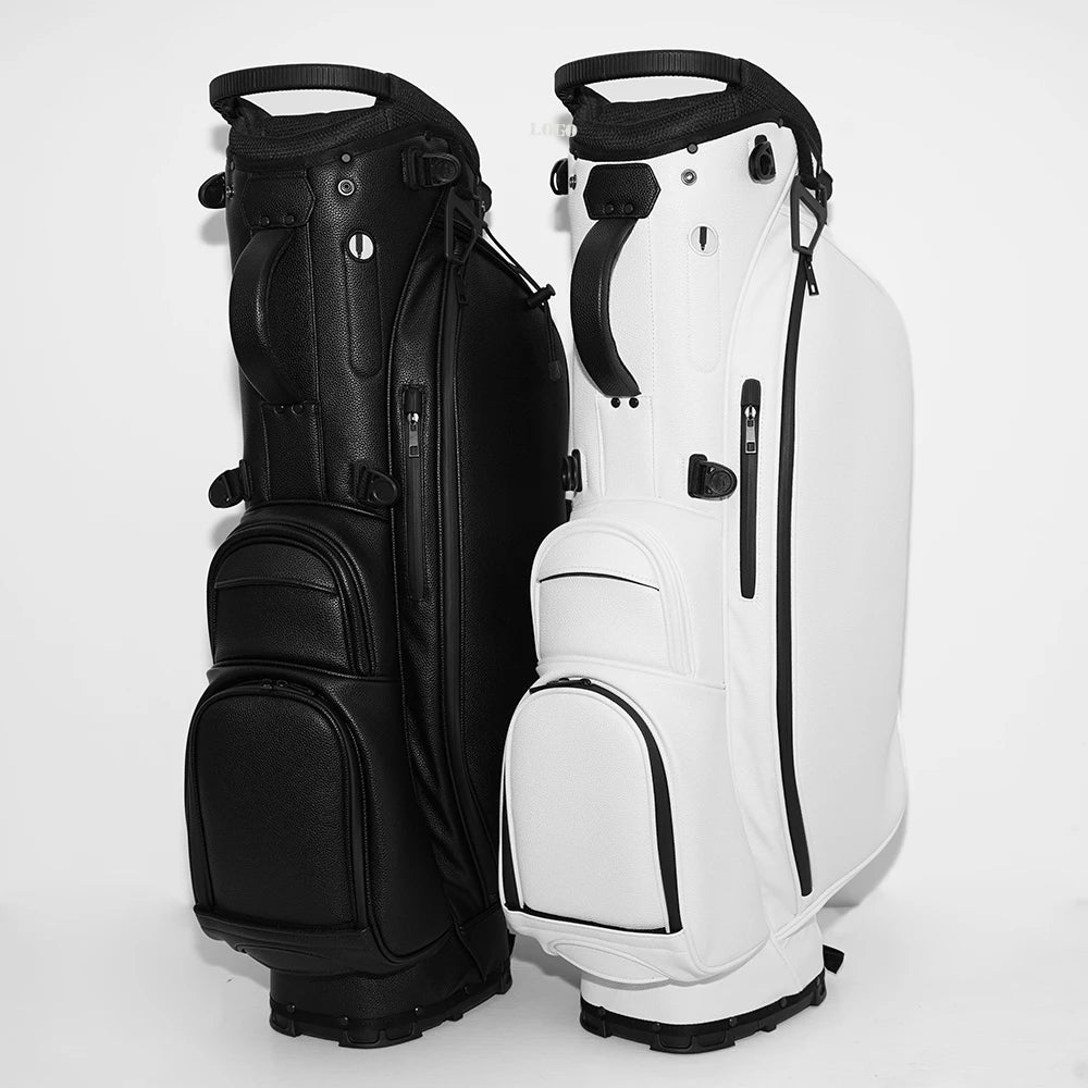 JBoss Golf Custom MOQ1 Professional Golf Stand Bag 5 14 Divider Pu Leather Waterproof Golf Bags