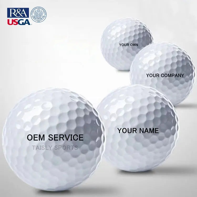 Hot Sale Quality OEM 2 Layer Golf Ball Custom 2 Piece Golf Balls with Logo