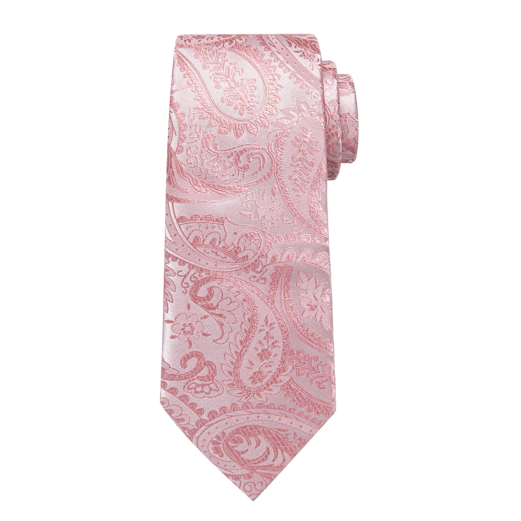 Free Shipping Men's Ties Pink Kinds Solid Color Silk  Party Wedding NeckTies