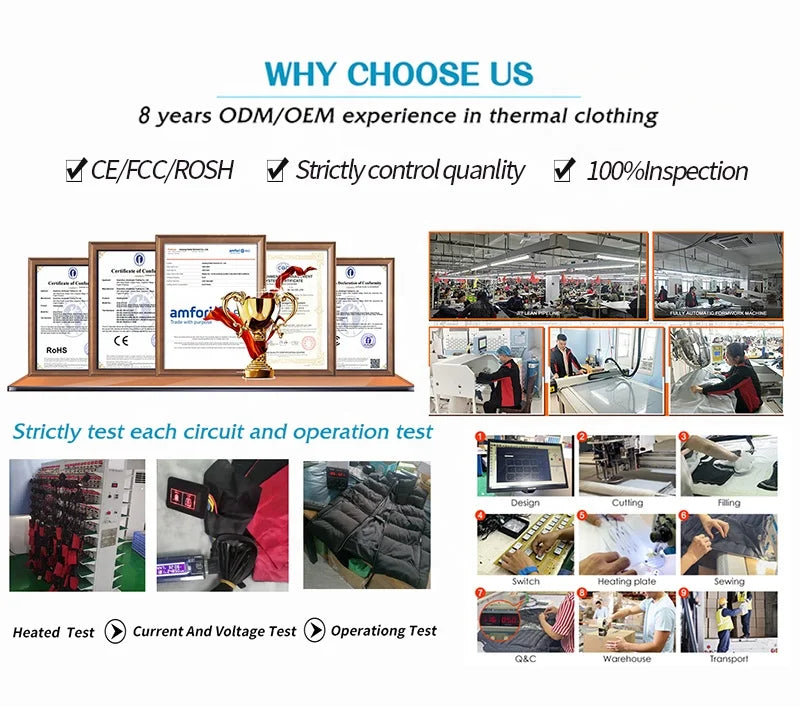 Winter Heating Warm Clothes Plus Size 100% Polyester Outdoor Windbreaker Black Long Coat USB Recharge Heated Jacket for Men