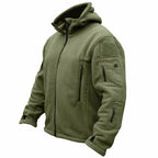 Men's Hooded Wool Blend Winter Jacket