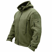 Men's Hooded Wool Blend Winter Jacket