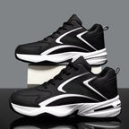 Julian's Menswear Black 39 39 Men's High-Top Running Shoes with Advanced EVA Midsole for Comfort and Durable Microfiber Upper