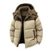New Winter  Puffer Jackets Men's Coats Male Casual Thick Outwear Fleece Warm Overcoats Mens Clothing