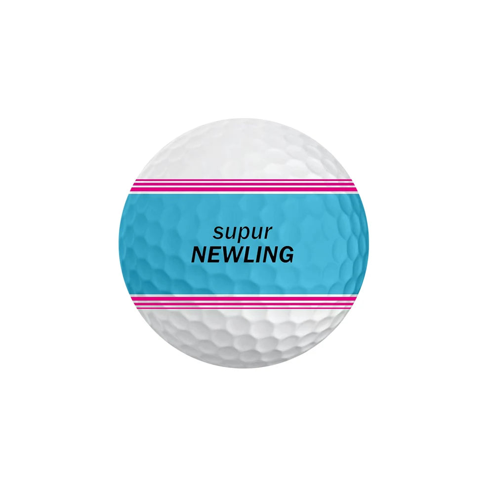 Custom Logo Golf Ball Wholesale Super Long Distance 360 Degree Putting Three Line Alignment  2/3/4 Piece Tournament Golf Balls