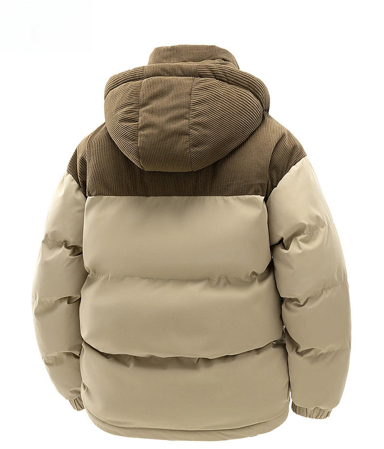 New Winter  Puffer Jackets Men's Coats Male Casual Thick Outwear Fleece Warm Overcoats Mens Clothing