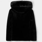 Men's Natural Fox Fur Coat