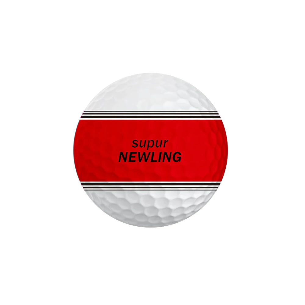 Custom Logo Golf Ball Wholesale Super Long Distance 360 Degree Putting Three Line Alignment  2/3/4 Piece Tournament Golf Balls