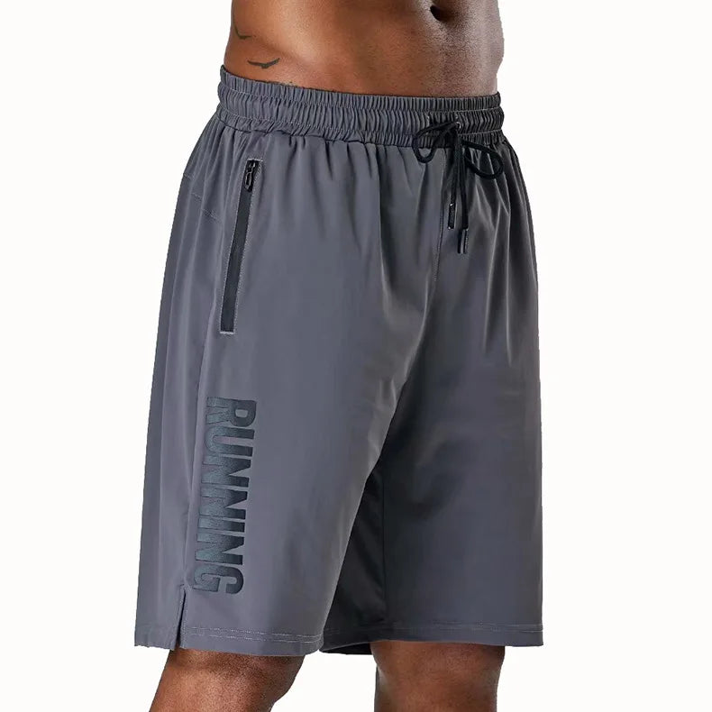 Custom Men Polyester Training Shorts With Pocket Workout Running Bodybuilding Vintage Gym Sports Casual Fitness Men's Shorts