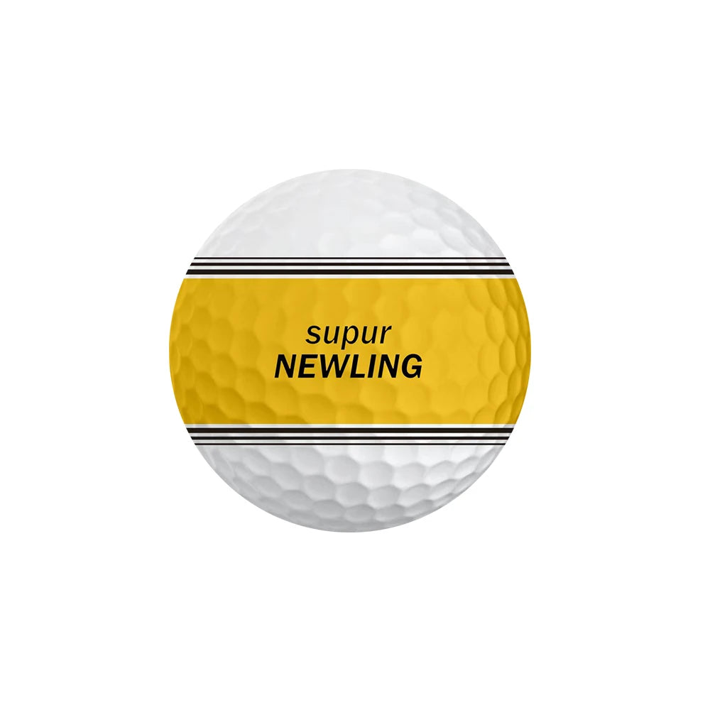 Custom Logo Golf Ball Wholesale Super Long Distance 360 Degree Putting Three Line Alignment  2/3/4 Piece Tournament Golf Balls
