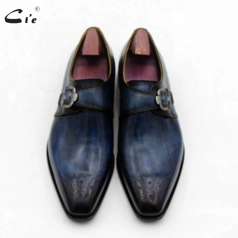 Cie Ms197 High Quality Handmade Blake Stitched Men's Business Leather Shoes for Office