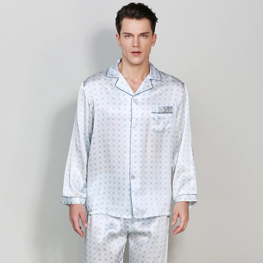 Men's Mulberry Silk Pyjama Set