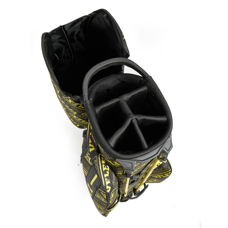 Two Straps Waterproof Golf Stand Bag Custom Light Weight Stand Golf Bags