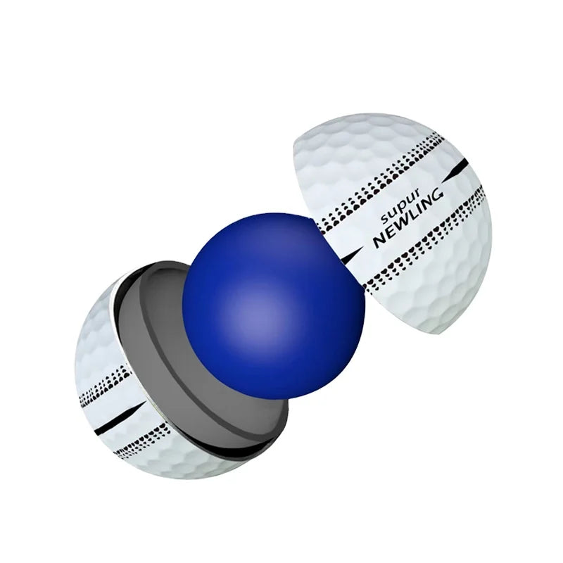 Custom 3-Piece PU Urethane Golf Ball Super Long Distance Golf Balls PU Urethane Three Layer Tournament Golf Ball With Logo