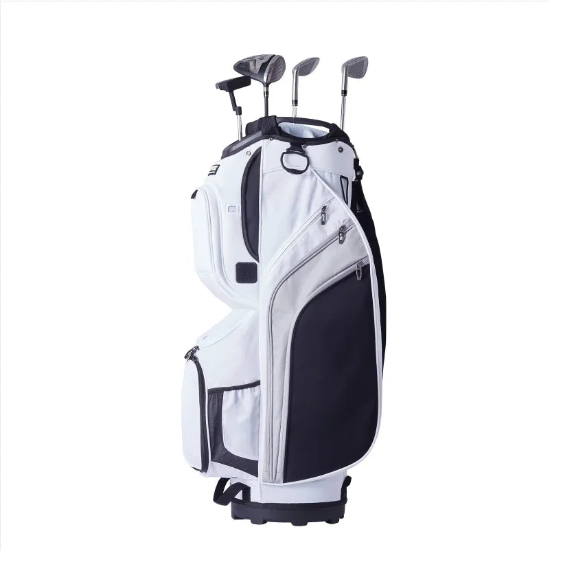 VEVOR Golf Cart Bag with 14 Way Organizer Divider Top, 36' 13 Pockets Premium Nylon Cart Bag, Durable Golf Bags with Handles