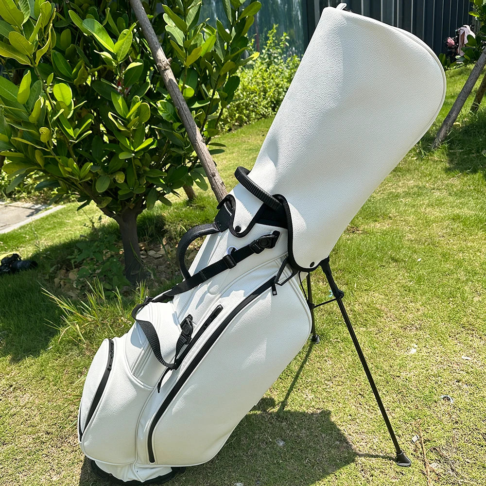 JBoss Golf Custom MOQ1 Professional Golf Stand Bag 5 14 Divider Pu Leather Waterproof Golf Bags