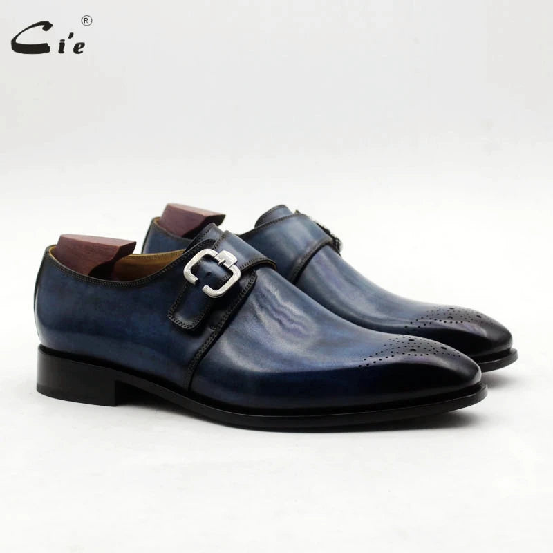Cie Ms197 High Quality Handmade Blake Stitched Men's Business Leather Shoes for Office