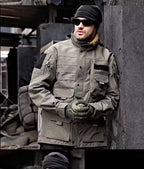 Men's Stand Collar Tactical Jacket
