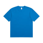 Julian's Menswear S Blue Men's Quality Heavyweight Cotton T-Shirt | Classic Fit O-Neck Shirt