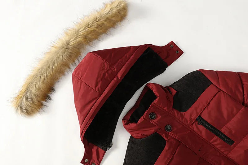 New Style Winter Jackets Men's Coats Male Parkas Casual Thick Outwear Hooded Fleece Jackets Warm Overcoats Mens Clothing