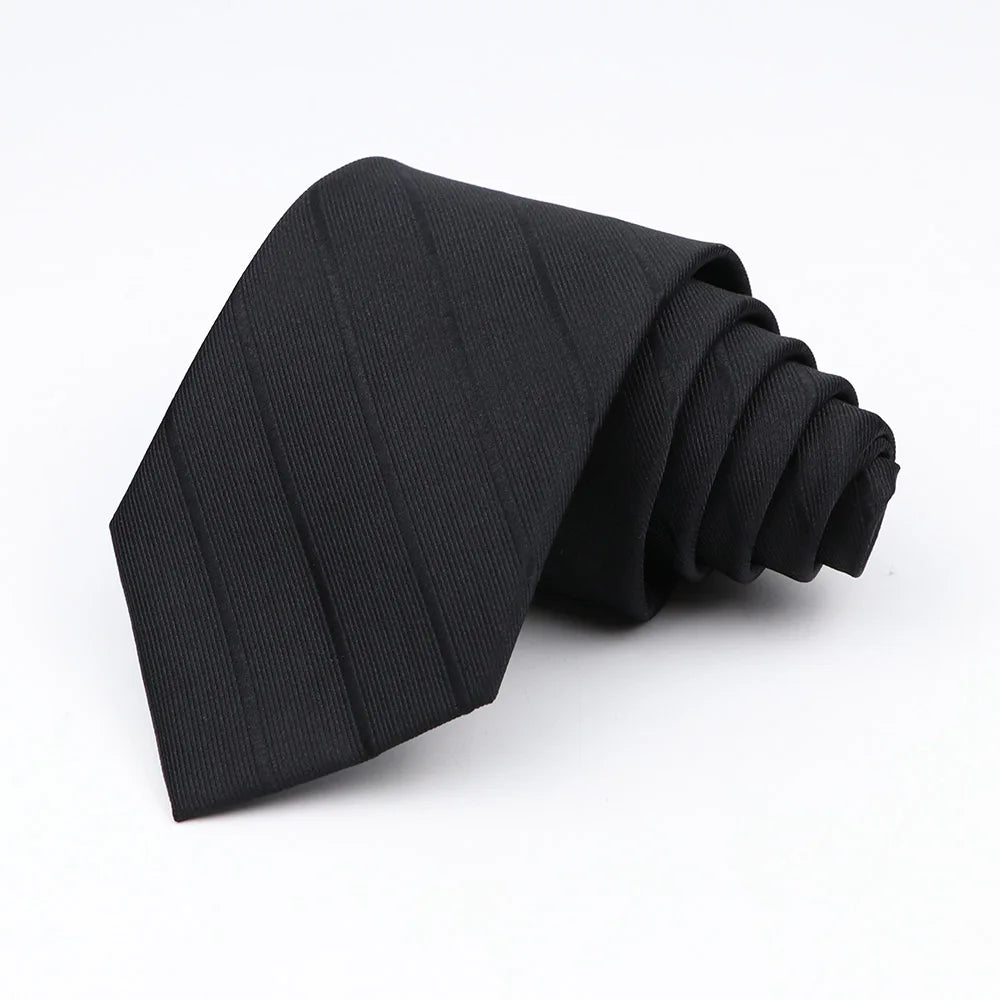 New Fashion Classic Men's Ties Neck Ties 8cm Plaid Striped Ties for Men Formal Business Luxury Wedding Party Neckties Gravatas