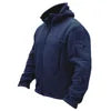 Men's Hooded Wool Blend Winter Jacket