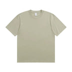 Julian's Menswear S Lite Green Men's Quality Heavyweight Cotton T-Shirt | Classic Fit O-Neck Shirt
