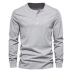 Julian's Menswear M Navy Men's Casual Long Sleeve Shirt: Breathable Polyester-Cotton Blend, Slim-Fit, 6 Colors, Sizes M-3XL