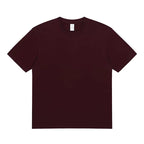 Julian's Menswear S Maple Red Men's Quality Heavyweight Cotton T-Shirt | Classic Fit O-Neck Shirt