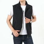 Men's Casual Softshell Safari Vest