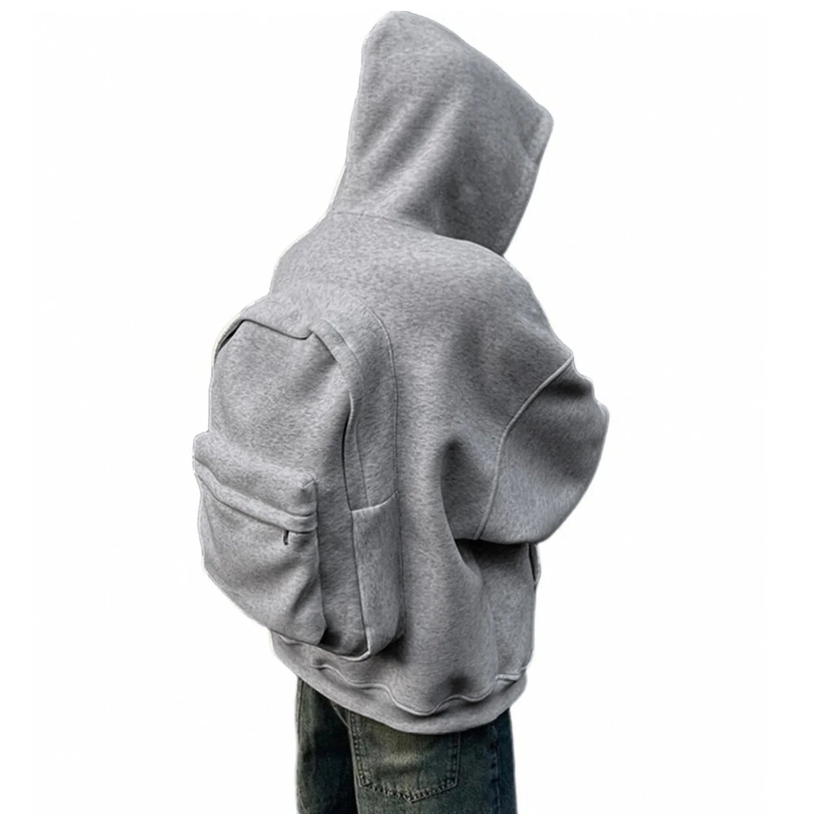 Men's Heavyweight Cotton Zip-Up Hoodie | Julian's Menswear