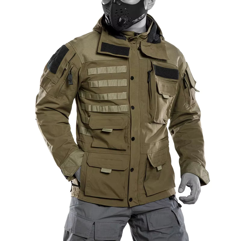 Men's Stand Collar Tactical Jacket