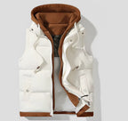 Men's Hooded Puffer Vest | Julian's Menswear