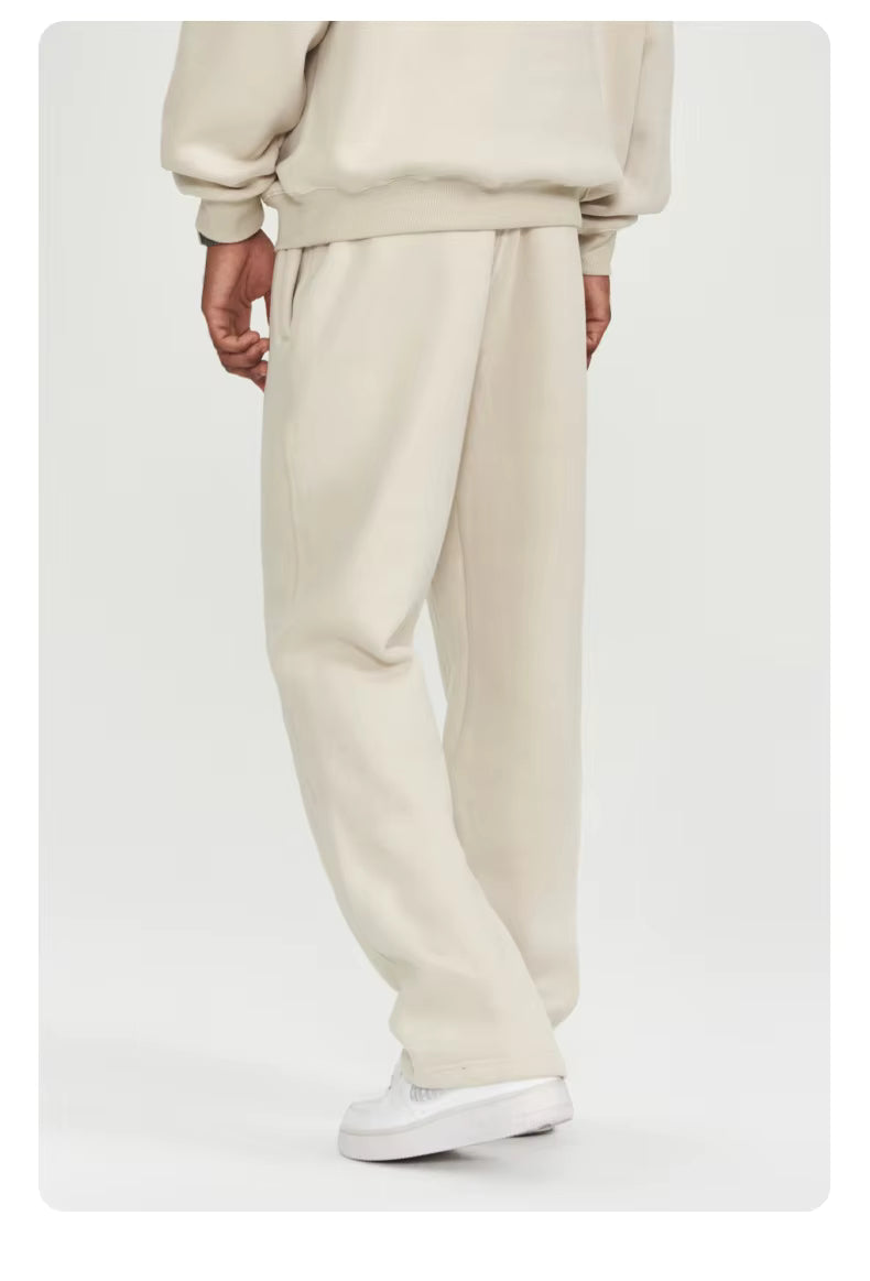 Julian's Menswear S Black Men's Winter Ready Heavyweight Fleece Blend Sweatpants | 350GSM