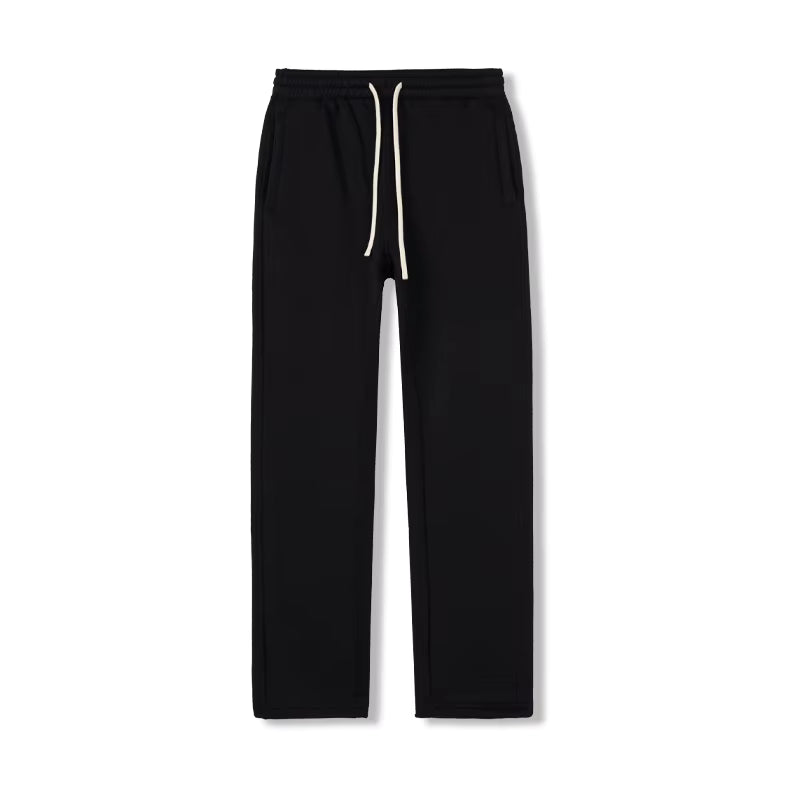 Julian's Menswear S Black Men's Winter Ready Heavyweight Fleece Blend Sweatpants | 350GSM