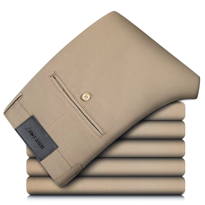 Men's Straight Leg Formal Trousers | Julian's Menswear