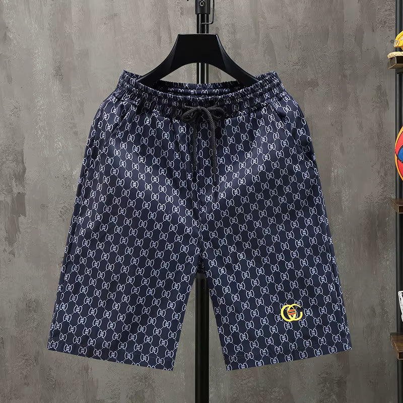 Men's Casual Navy Beach Shorts - Julian's Menswear