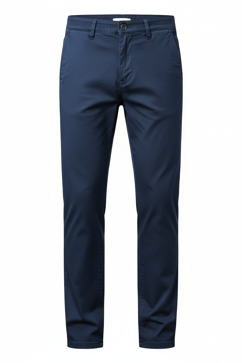Men's Navy Classic Chino Pants - Julian's Menswear