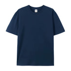 Julian's Menswear S Navy Men's 230GSM Heavyweight Cotton T-Shirt - Breathable and Quick-Dry