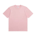 Julian's Menswear S Pink Men's Quality Heavyweight Cotton T-Shirt | Classic Fit O-Neck Shirt