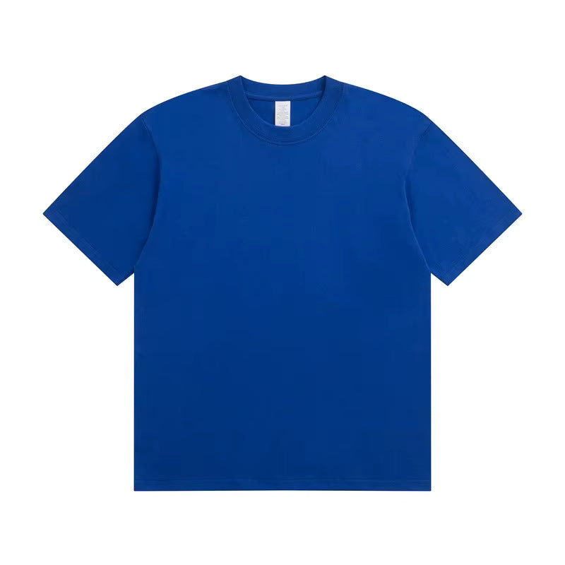 Julian's Menswear S Royal Blue Men's Quality Heavyweight Cotton T-Shirt | Classic Fit O-Neck Shirt