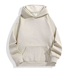 Julian's Menswear XS Tan Men's Heavyweight 600GSM Cotton Hoodie