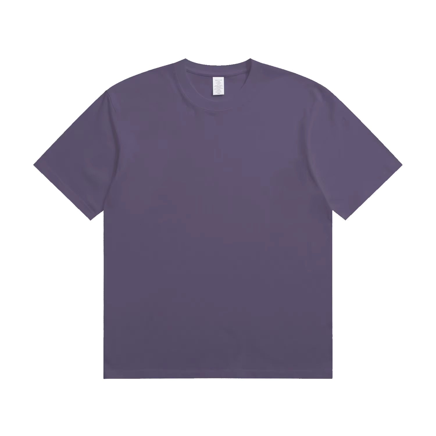 Julian's Menswear Violet Premium Heavyweight Cotton T-Shirt | 230GSM Men's Tee | Classic Fit O-Neck Shirt