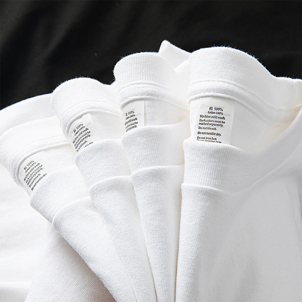 White Heavyweight-Cotton-T-Shirt Collection