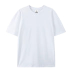 Julian's Menswear S White Men's 230GSM Heavyweight Cotton T-Shirt - Breathable and Quick-Dry