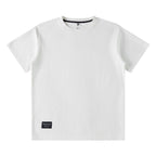 S White Men's Heavyweight 280GSM Waffle Knit Tee - All-Day Comfort & Retro Style Julian's Menswear